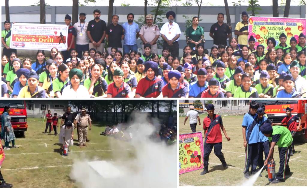 Basic Fire Safety and Practice Camp Held Under Safe School Initiative
